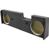 Qpower BQGMC1220144DOOR Dual 12" Woofer box for 2014-19 GM Crew Cab Under seat