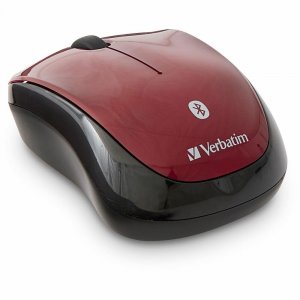 VERBATIM VTM70240 Bluetooth Wireless Tablet Multi-Trac Blue LED Mouse (Garnet)