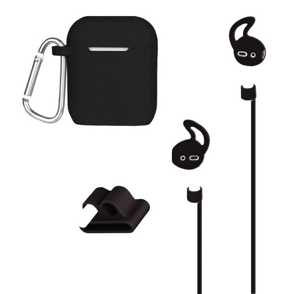 AT&T  APCKIT-BLK AirPods Case and Accessories Kit (Black)