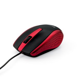 Verbatim 99742 Corded Notebook Optical Mouse (Red)
