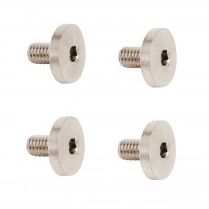Hogue 92019 Beretta Screws 4 Hex Head Stainless Finish