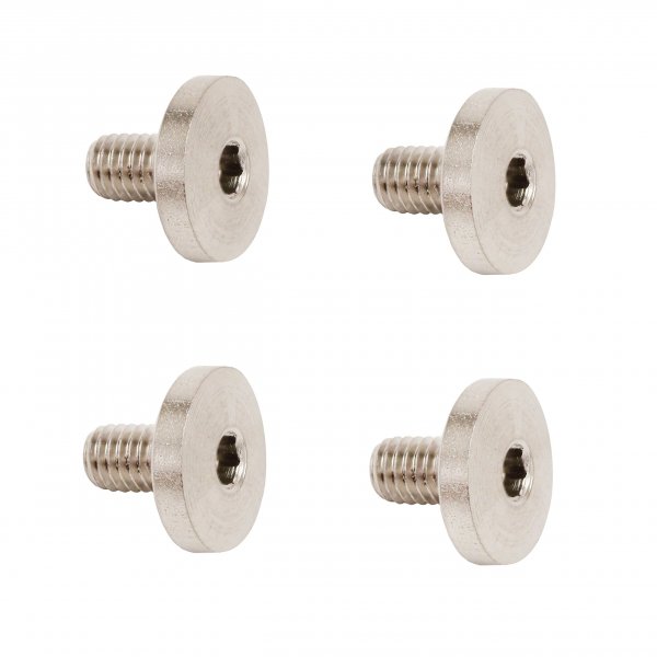 Hogue 92019 Beretta Screws 4 Hex Head Stainless Finish
