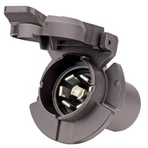 Reese 8551511 7-Way US Car End Connector for 7-Way Twist In OEM GM Vehicles