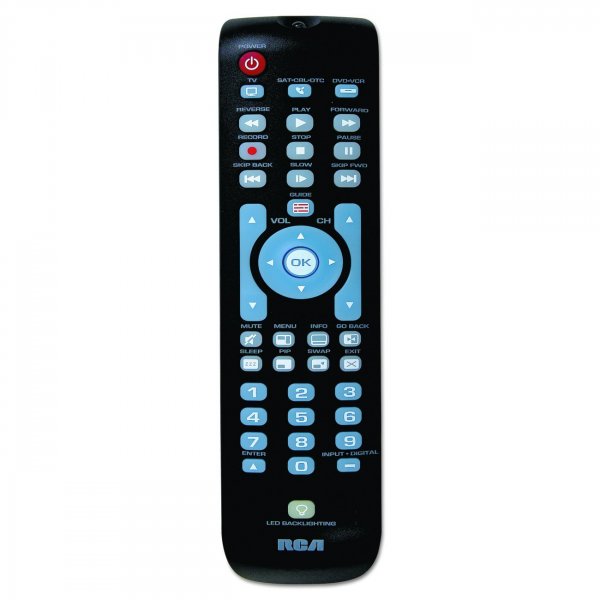 RCA RCRH03BE 3-Device Backlit Universal Remote