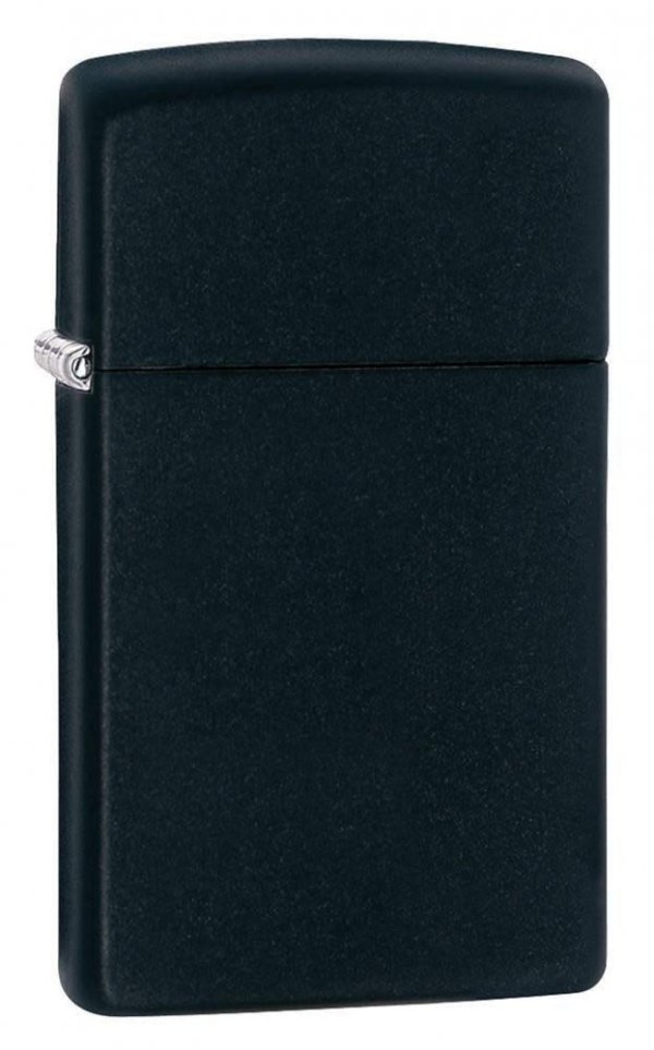 Zippo 1618 Windproof Lighter Slim Black Matte