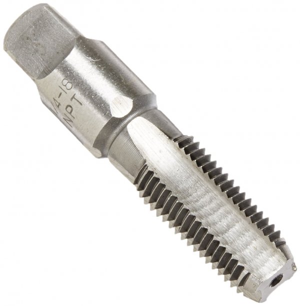 Drill America 1/4"-18 NPT Pipe Tap , Carbon Steel, DWTPT Series