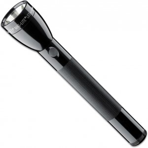 MagLite ML50L 3-Cell C – High Lumens LED Flashlight with Adjustable Focus for Precise Beam, High & Low Modes, Long Battery Life, Water-Resistant for Emergency, Outdoor, and Camping – Black
