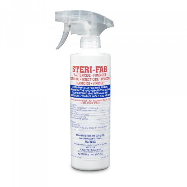 Steri-fab All-in-One Disinfectant & Insecticide Spray – Kills Bed Bugs, Fleas, Mites, Roaches, Viruses, Fungi, & Odors – Quick-Drying, Non-Residual, 16 Ounce Sprayer Bottle