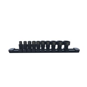 Astro Tools 78110 10-Piece 1/4" Drive Low Profile Nano Impact Sockets - SAE