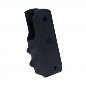 Hogue 82080 Ruger 22 45 Rp Rubber Gripfinger Grooves Black