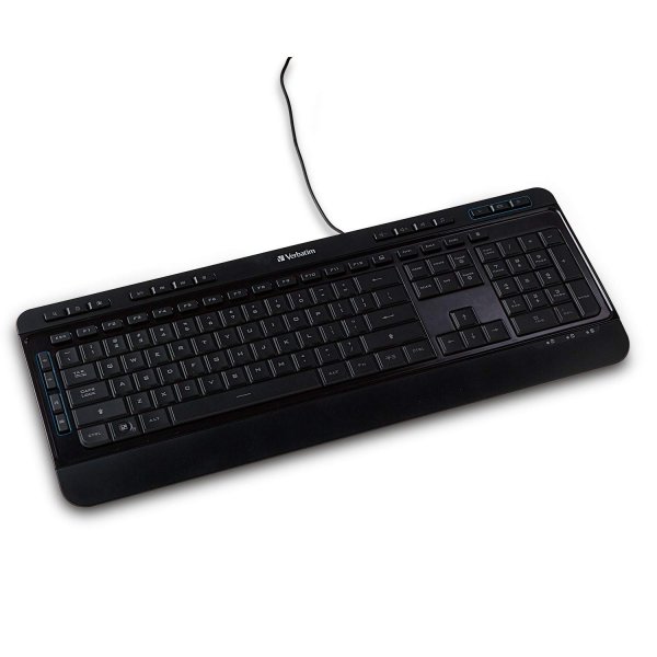 Verbatim 99789 Illuminated Wired Keyboard