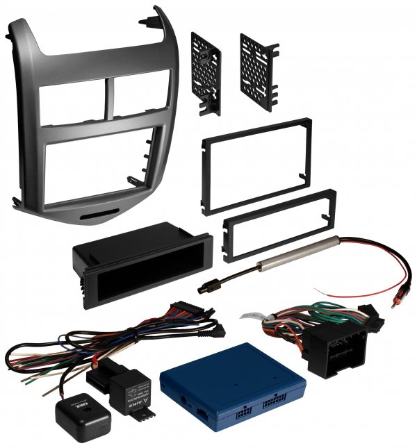 AI GMK315DAX Install Kit w/ iRadio Interface for 2012-16 Chevy Sonic