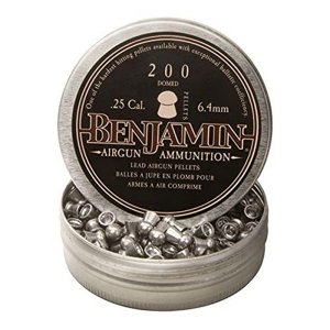 Benjamin BD225 Domed Pellet.25 Caliber 27.9 Grain 200 Count
