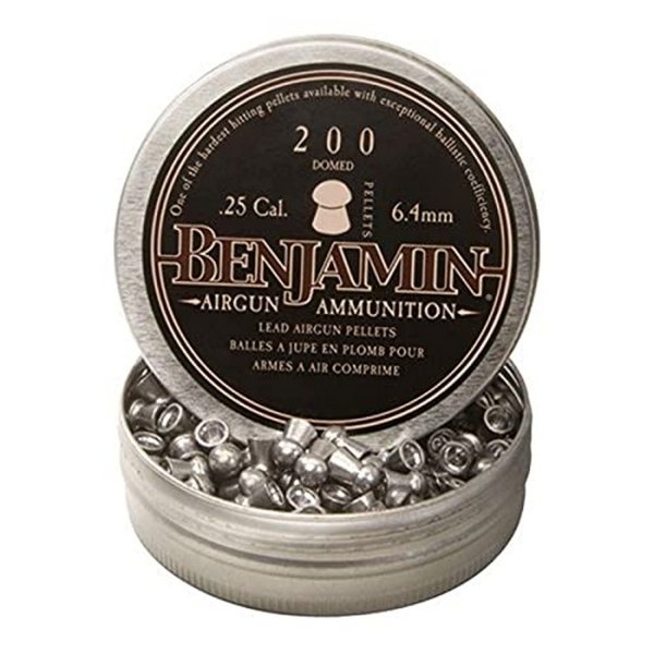 Benjamin BD225 Domed Pellet.25 Caliber 27.9 Grain 200 Count