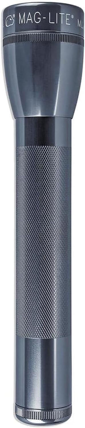 MAGLITE ML25LTS3096 LED 3-Cell D Flashlight, Gray