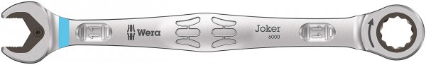 Wera 05073271001 6000 Joker Ratcheting combination wrenches, 11 x 165 mm