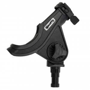 Scotty 0279BK Baitcaster/Spinning Rod Holder (Without Mount)