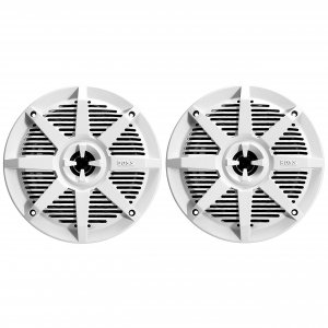 Boss MR52W 5.25" 2-Way Coaxial Marine Speaker 150W White Pair