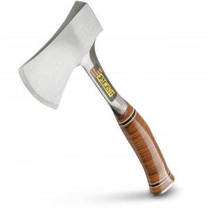 ESTWING Sportsman's Axe, 14" Leather Grip Hatchet, E24A