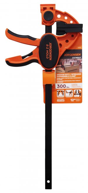 Jorgensen 33412 E-Z HOLD Medium-Duty Expandable Spreader Clamp (12 Inches)