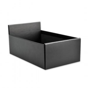 Tarifold Storage Box for DVD and CD Sleeves, Blu-Ray Compatible, Holds Approximately 80 Sleeves, Durable Cardboard, Made in Denmark, Black