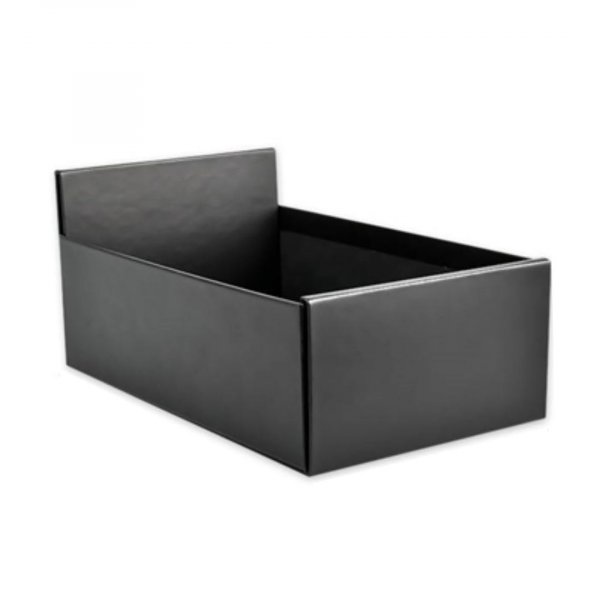 Tarifold Storage Box for DVD and CD Sleeves, Blu-Ray Compatible, Holds Approximately 80 Sleeves, Durable Cardboard, Made in Denmark, Black