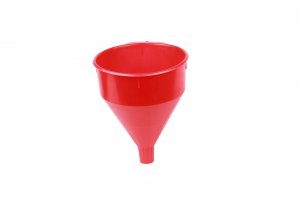 WirthCo 32006 Funnel King Red Safety Funnel with Screen - 6 Quart Capacity