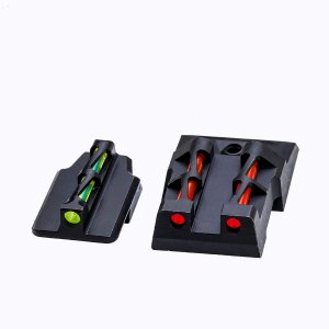 Hiviz RGS9LW21 Front And Rear Sight Set For Ruger Security 9