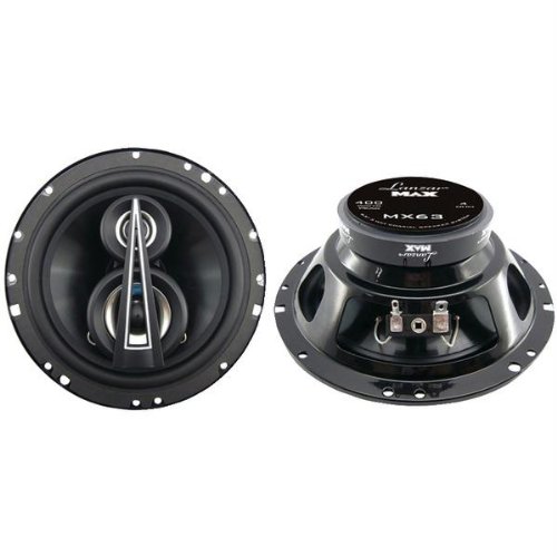 Lanzar MX63 Max 6.5" Triaxial Speaker 400 watts max