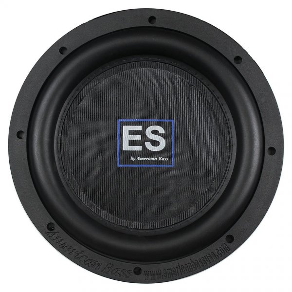 American Bass ES1244 12" Shallow 1500 Watt 2.5" Dual Voice Coil DVC