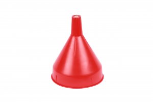 WirthCo 32002 Funnel King Red Safety Funnel with Screen - 2 Quart