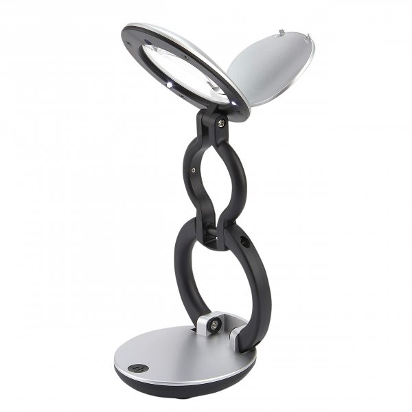 Carson LM10 2.25 Inch LED LIGHTED Folding Magnifier 3x