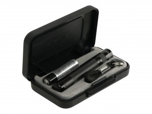 MAGLITE J3A012 LED 1-Cell AAA Solitaire Flashlight, Black