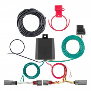CURT 56487 Vehicle-Side Custom 4-Pin Trailer Wiring Harness, Compatible with Select CX-5, CX-50