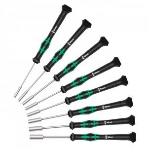 Wera - Micro Nutdriver Set 8Pc (3/32in.-1/4in.), 2069/8-5345279001