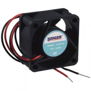 Nippon 120715 12v Mini Fan 3/4"x1 1/2"