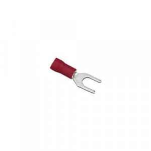 XSCORPION ST6R Spade Terminals #6 18/22ga. Red (100 pack)
