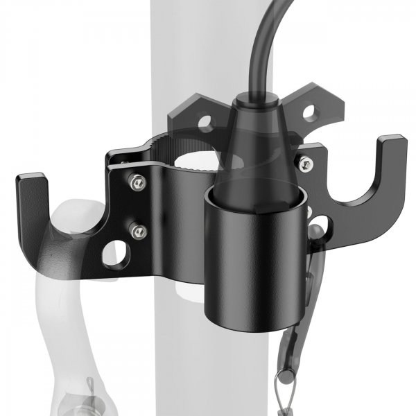Safoner Aluminum Towing Chain Holder with Trailer 7-Way Plug Organizer