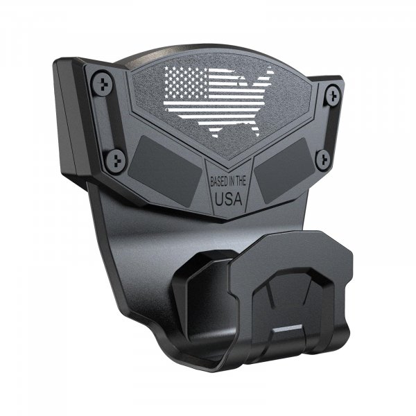 Gun Magnet Mount for Truck Car Vehicle,Magnetic Gun Mount for Pistol Shotgun Revolver with Trigger Guard Protect,Gun Magnet Rated Max 15 LBS Install in Desks Safe Wall Easy to Access&release