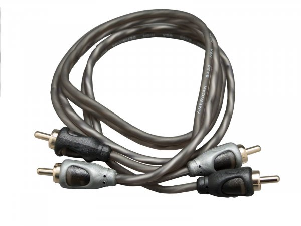 American Bass SQ3FT 3' foot Gold Plated RCA Cable