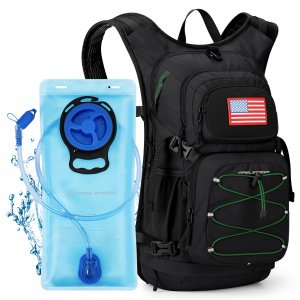 Maelstrom Lightweight Hydration Hiking Backpack with 3L Water Bladder