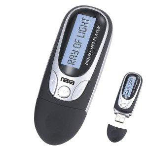Naxa NM105BK MP3 PLayer 4GB Built in Flash Memory LCD display FM Radio Black
