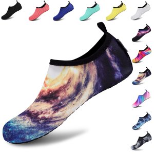 VIFUUR Water Shoes for Men Women Barefoot Quick Dry Aqua Socks Slip On