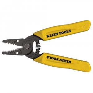 Klein Tools 11048 Dual Wire Stripper Cutter for Solid Wire, Made in USA