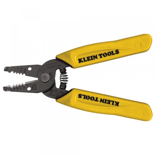 Klein Tools 11048 Dual Wire Stripper Cutter for Solid Wire, Made in USA