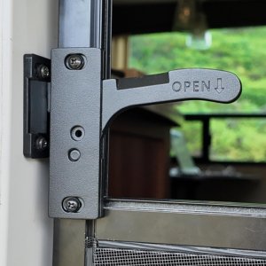 WanDwel Aluminum RV Screen Door Latch Handle Replacement for Right Hand