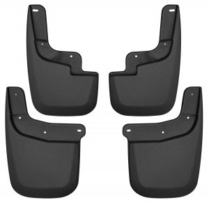 Husky 58236 Liners Front & Rear Mudguards For 15-2020 Colorado/Canyon