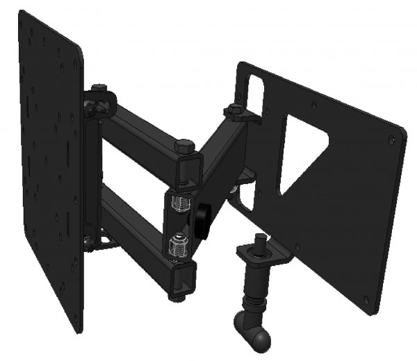 Morryde TV1006H Extending Swivel Tv Wall Mount  Heavy Duty