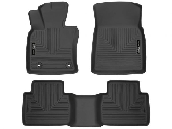 Husky 95731 Front/2nd Seat Floor Liners For '18-2020 Toyota Camry - No Hybrid