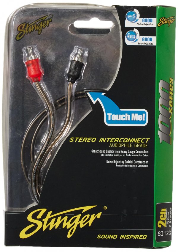 Stinger SI123 3Ft. RCA Cable